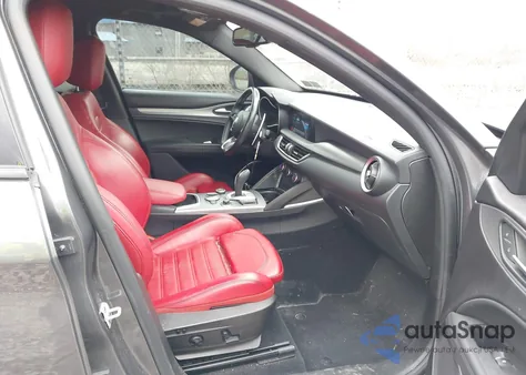 2022 Alfa Romeo Stelvio Veloce Ti Awd from USA, damaged, VIN ZASPAKBN3N7D38112